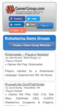 Mobile Screenshot of gamergroup.com